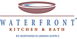Waterfront Kitchen and Bath, plumbing showroom, Northern Plumbing Supply